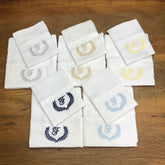 Kit Fralda Boca e Ombro - Letra F - Escolha a Cor